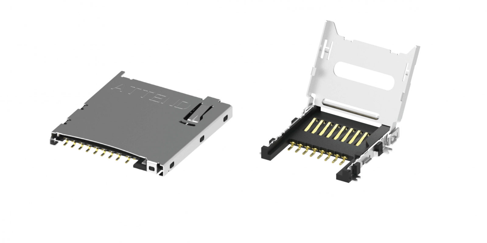 microSD 记忆卡连接器
