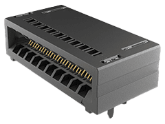 HSEC6-RA耐用型高速连接器