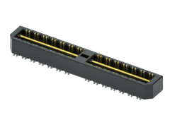 QTE-DP高速电缆连接器