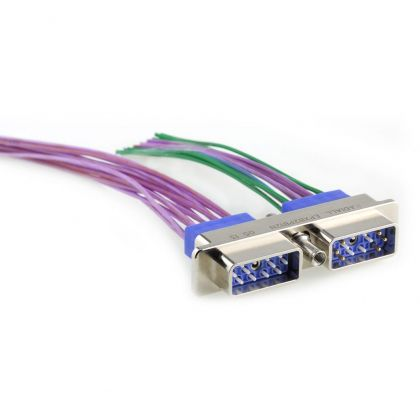 LuxCis® ARINC 801 矩形插针连接器    光连接器