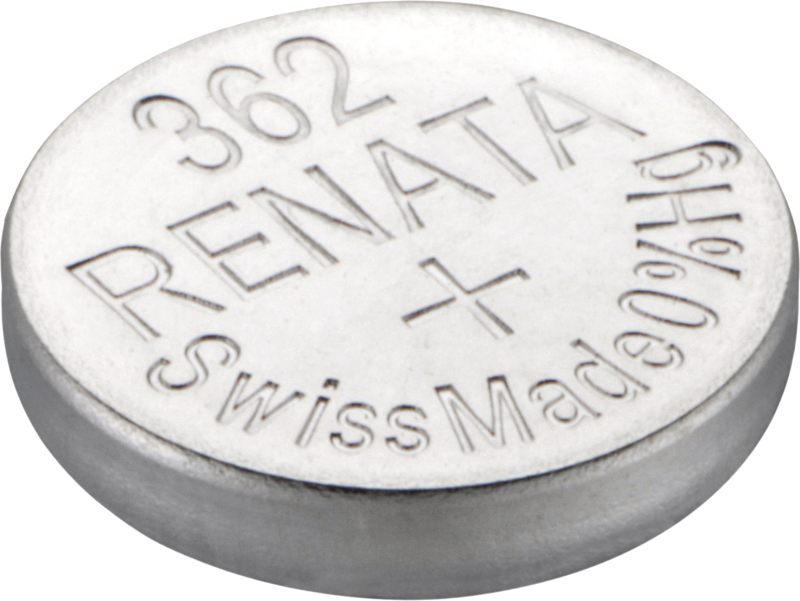 362  低耗电氧化银电池