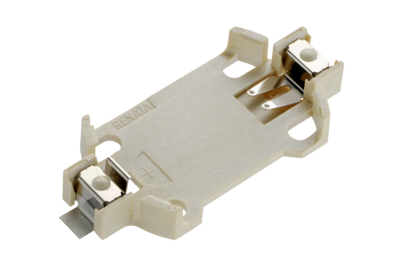 SMTU2430-C 带夹子的 SMT 组件电池座