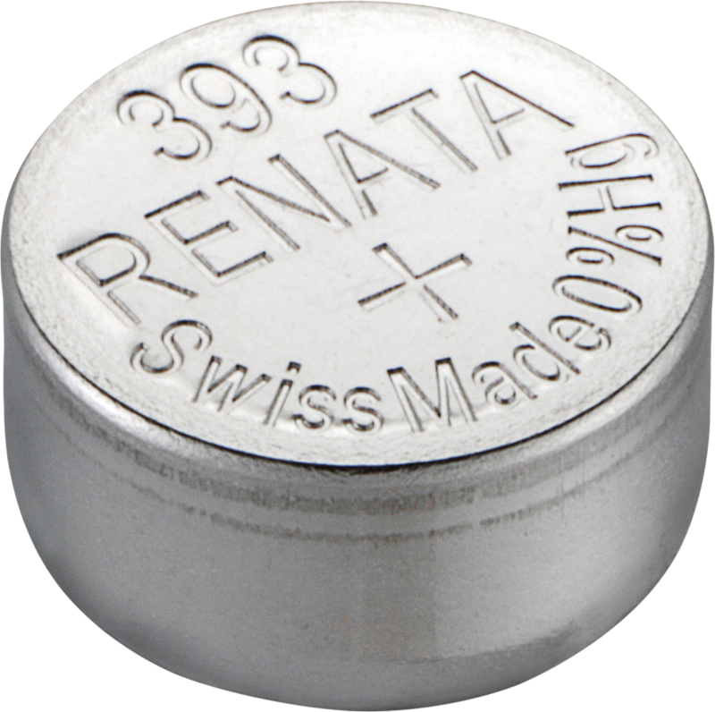 393 高耗电氧化银电池