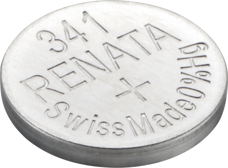 341 (OEM) 低耗电氧化银电池