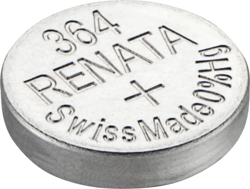 364 (OEM) 低耗电氧化银电池