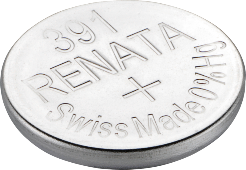 391 (OEM)  高耗电氧化银电池