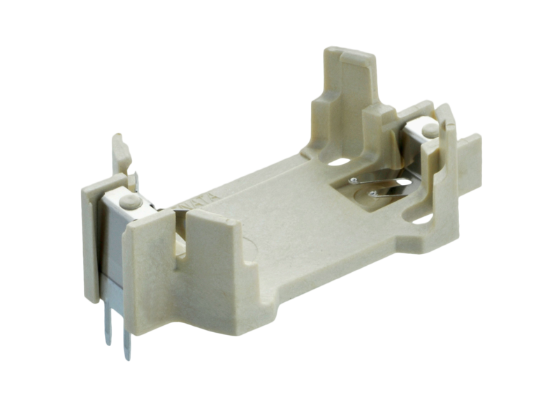 HU2477N-LF 通孔组装水平电池座