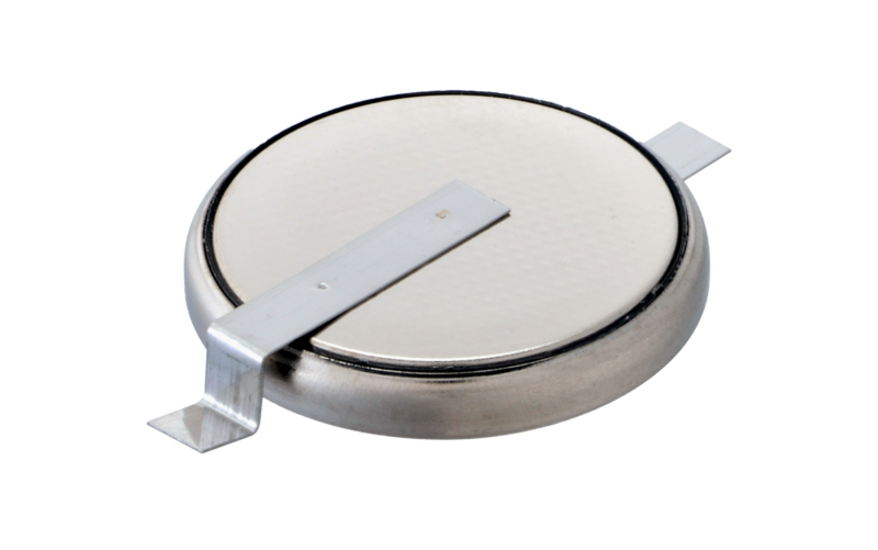 CR2032 MFR SM 带有两个标签页的水平SMD组件 SM 版本