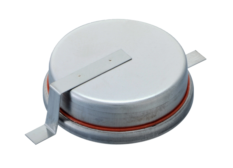 CR2477NSM 带有两个标签页的水平SMD组件 SM 版本