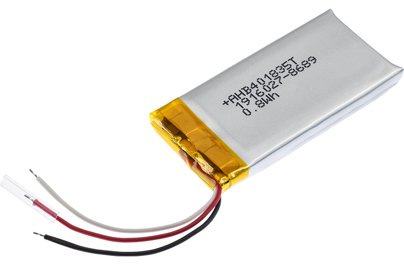 ICP401835TPRT  锂聚合物电池