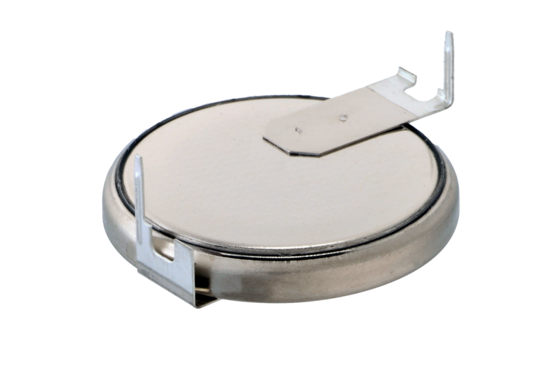 CR2032 MFR HF2  水平组装，带 2 个标签 FH 版本