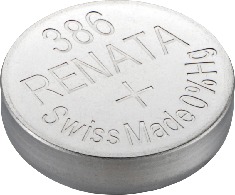 386 (OEM)   高耗电氧化银电池