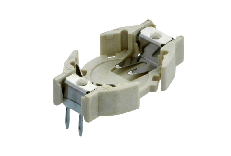 HU1225-LF 通孔组装水平 电池座