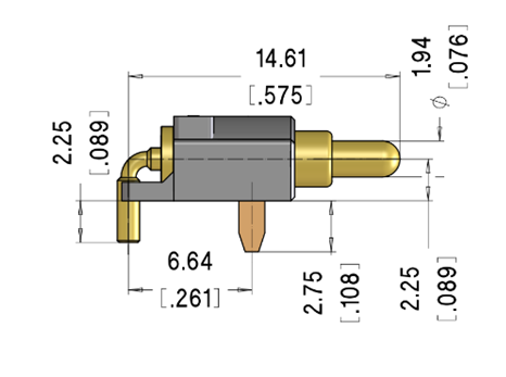 8PC-27-000N-03-638 PRECIDIP 连接器授权代理商｜BONCHIP 现货供应精密弹簧顶针定制连接器