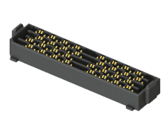 NVAF 系列 0.80 毫米 NovaRay® 超高密度高性能连接器插座(PCIe7.0 128Gbps)| 原厂授权代理商现货