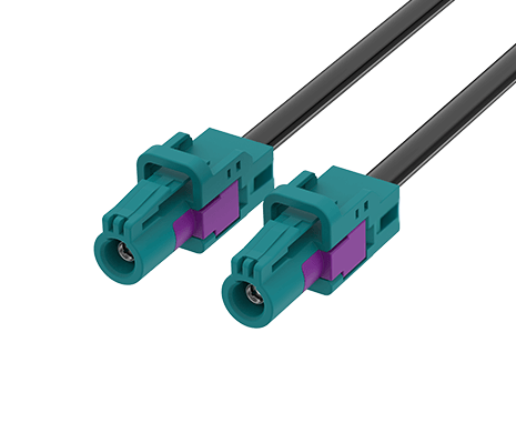 ATTEND Mini FAKRA A STR Jack 转 FAKRA Jack 直头电缆 FR-1J1J-100Z03 授权代理商｜BONCHIP 现货供应 100CM 汽车射频连接线