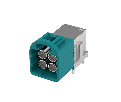 ATTEND Mini FAKRA Plug 230D-PXX00 授权代理商｜BONCHIP 现货供应 2x2 R/A A Type Nose 12/9/6/3 O'clock 汽车射频连接器，支持样品申请