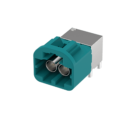 ATTEND Mini FAKRA Plug 230B-PXX00 授权代理商｜BONCHIP 现货供应 1x2 Port R/A A Type Nose 12/6 O'clock 汽车射频连接器