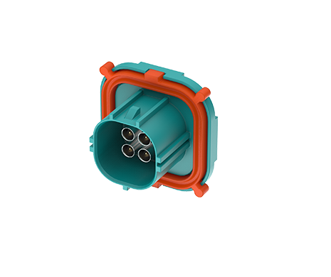 ATTEND Mini FAKRA Plug 230D-PSX01 授权代理商｜BONCHIP 现货供应 2x2 Port Type A 垂直型 IP67 汽车射频连接器