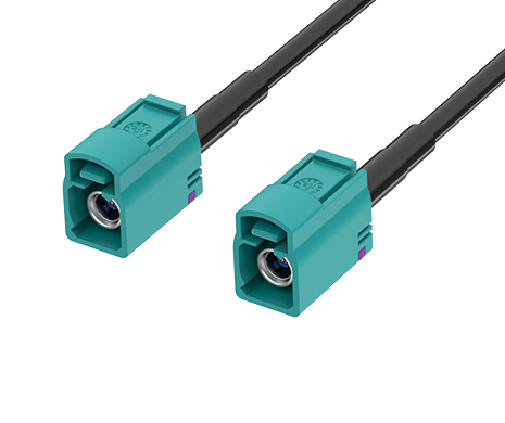 ATTEND FAKRA Jack 转 Jack 直头电缆 FR-1J1J-100Z01W 授权代理商｜BONCHIP 现货供应 100CM IP67 Z Code 汽车射频连接线